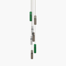 Pill S | 36—08 - Black Anodised - Green / Smoked / Opal | Suspensions | Empty State