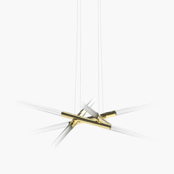 Sabre | S 6—05 - Polished Brass | Suspended lights | Empty State