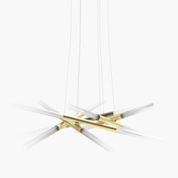 Sabre | S 6—06 - Brushed Brass | Lampade sospensione | Empty State
