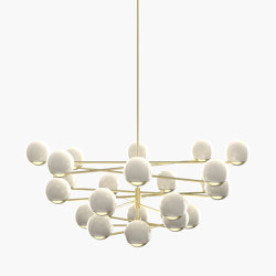 Ball & Hoop | S 19—11 - Brushed Brass - Opal | Suspensions | Empty State