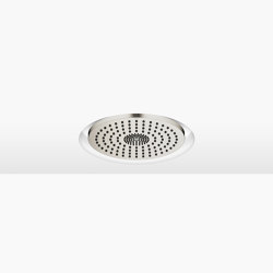SERIES SPECIFIC - Pomme de douche arrosoir pour montage encastré au plafond Avec lumière 300 mm - Platine brossé | Robinetterie de douche | Dornbracht
