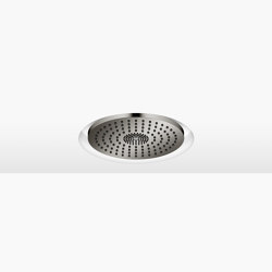 SERIES SPECIFIC - Rain shower for recessed ceiling installation with light 300 mm - Dark Chrome | Shower controls | Dornbracht