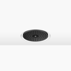SERIES SPECIFIC - Pomme de douche arrosoir pour montage encastré au plafond Avec lumière 300 mm - Noir mat | Robinetterie de douche | Dornbracht