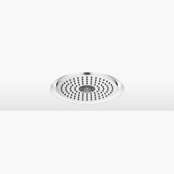 SERIES SPECIFIC - Rain shower for recessed ceiling installation with light 300 mm - Brushed Chrome | Shower controls | Dornbracht