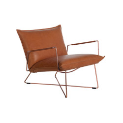 Earl Copper Low Back with Arms | Sillones | Jess