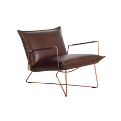 Earl Copper Low Back with Arms | Fauteuils | Jess