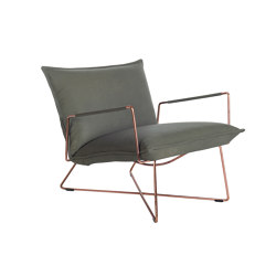 Earl Copper Low Back with Arms | Armchairs | Jess