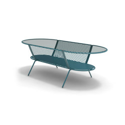 Quizas Oval Low Occasional Table | open base | Altek