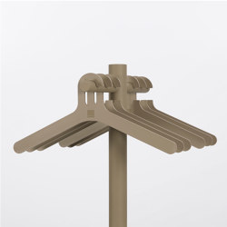 Pole coat hanger | Perchas | Cascando