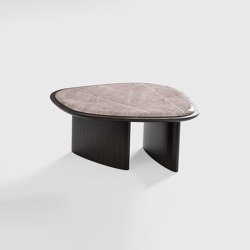 Shapes - Kigali L Coffee table | open base | CPRN HOMOOD
