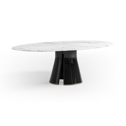 Shapes - Talos O Dining table | Tabletop oval | CPRN HOMOOD