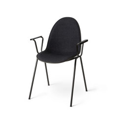 Eternity Armchair - Full Front Uphol. Re-wool 198 | stackable | Mater