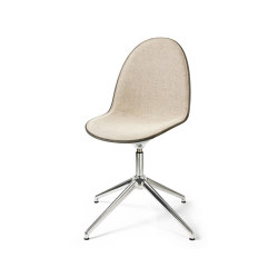 Eternity Swivel - Polished - Full Front Uphol. Re-wool 218 | Chairs | Mater
