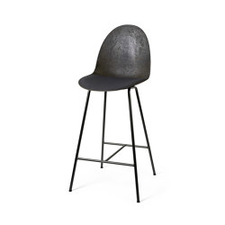 Eternity High Stool - Uphol. Seat Re-wool 198 | open base | Mater