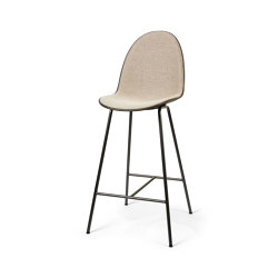 Eternity High Stool - Full Front Uphol. Re-wool 218 | Sgabelli bancone | Mater
