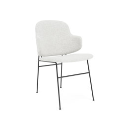 The Penguin Dining Chair, Black Steel / Hallingdal 65 110 | Chairs | Audo Copenhagen