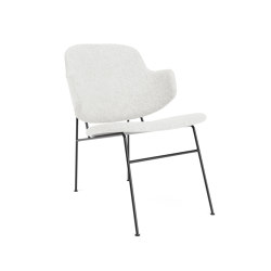 The Penguin Lounge Chair, Black Steel / | Poltrone | Audo Copenhagen