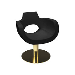 Aureole Supergold | GAMMASTORE Styling salon chair | Wellness furniture | GAMMA & BROSS
