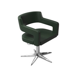 Creusa Parrot | GAMMASTORE Styling salon chair | Wellness furniture | GAMMA & BROSS