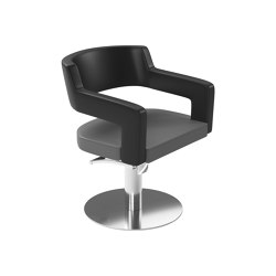 Creusa Supersilver | GAMMASTORE Styling salon chair | Wellness furniture | GAMMA & BROSS