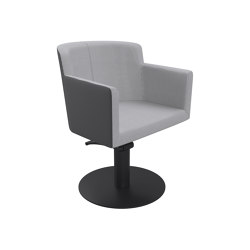 Dorian Superblack | GAMMASTORE Styling salon chair | Wellness furniture | GAMMA & BROSS