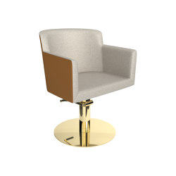Dorian Supergold | GAMMASTORE Styling salon chair | Barber chairs | GAMMA & BROSS