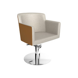 Dorian Supersilver | GAMMASTORE Styling salon chair | Wellness furniture | GAMMA & BROSS
