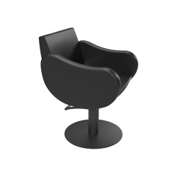 Fifties Superblack | GAMMASTORE Styling salon chair | Wellness furniture | GAMMA & BROSS