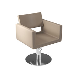 Ushape Supersilver  I GAMMASTORE Styling Salon Chair