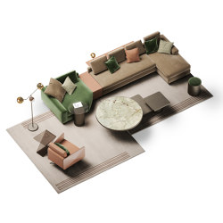 Adone Sofa | Corner configurations | Reflex