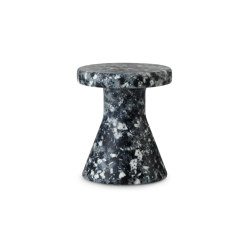 Bit Stool Miniature Cone Schwartz/Weiß | Hocker | Normann Copenhagen