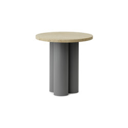 Dit Table Grey Travertine Light | Mesas auxiliares | Normann Copenhagen