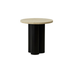 Dit Table Brown Travertine Light | Side tables | Normann Copenhagen