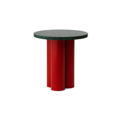 Dit Table Bright Red Verde Marina | Tables d'appoint | Normann Copenhagen