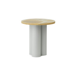 Dit Table Light Green Honey Onyx | Mesas auxiliares | Normann Copenhagen