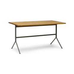 Kip Desk Grey Steel Oak | Escritorios | Normann Copenhagen