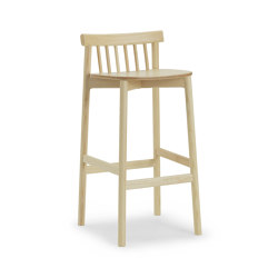 Pind Barstool 75 cm Ash | Bar stools | Normann Copenhagen