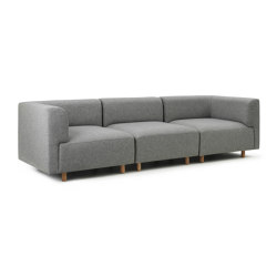 Redo Modular Sofa 3 pers. Eg ben Hallingdal | Sofas | Normann Copenhagen