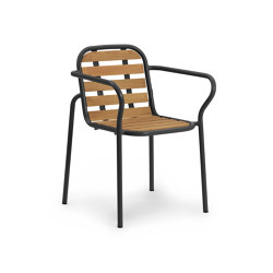 Vig Armchair Robinia Black | Chairs | Normann Copenhagen