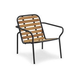 Vig Lounge Chair Robinia Black | Armchairs | Normann Copenhagen