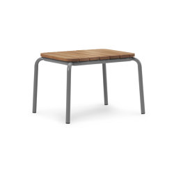 Vig Table 55 x 45 cm Robinia Grey | Coffee tables | Normann Copenhagen