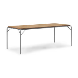 Vig Tisch 90 x 200 cm Robinie Grau | Esstische | Normann Copenhagen