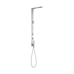 AXOR ShowerComposition Shower panel with thermostat, overhead shower 110/220 1jet and shoulder shower | Shower controls | AXOR