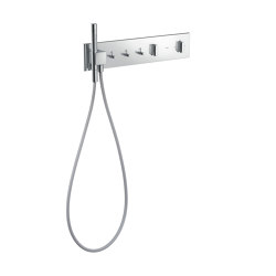 AXOR ShowerComposition Thermostatic module 540/110 for concealed installation for 3 functions | Shower controls | AXOR