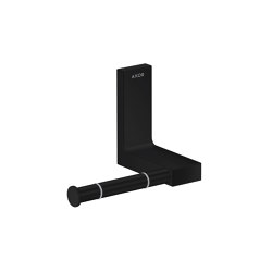 AXOR Universal Rectangular Accessories Toilet paper holder | matt black | Paper roll holders | AXOR