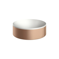 AXOR Suite Wash bowl 300 without tap hole and overflow | Brushed Red Gold | Wash basins | AXOR