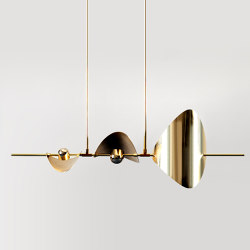 Bonnie Config 3 Contemporary LED Small Chandelier | Suspended lights | Ovature Studios