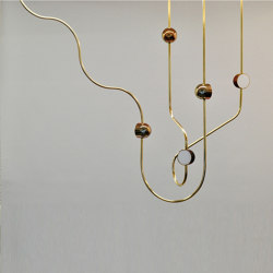 Dia Config 2 Contemporary LED Chandelier | Suspended lights | Ovature Studios