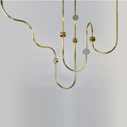 Dia Config 3 Contemporary LED Chandelier | Suspended lights | Ovature Studios