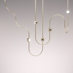 Dia Config 3 Contemporary LED Chandelier | General lighting | Ovature Studios